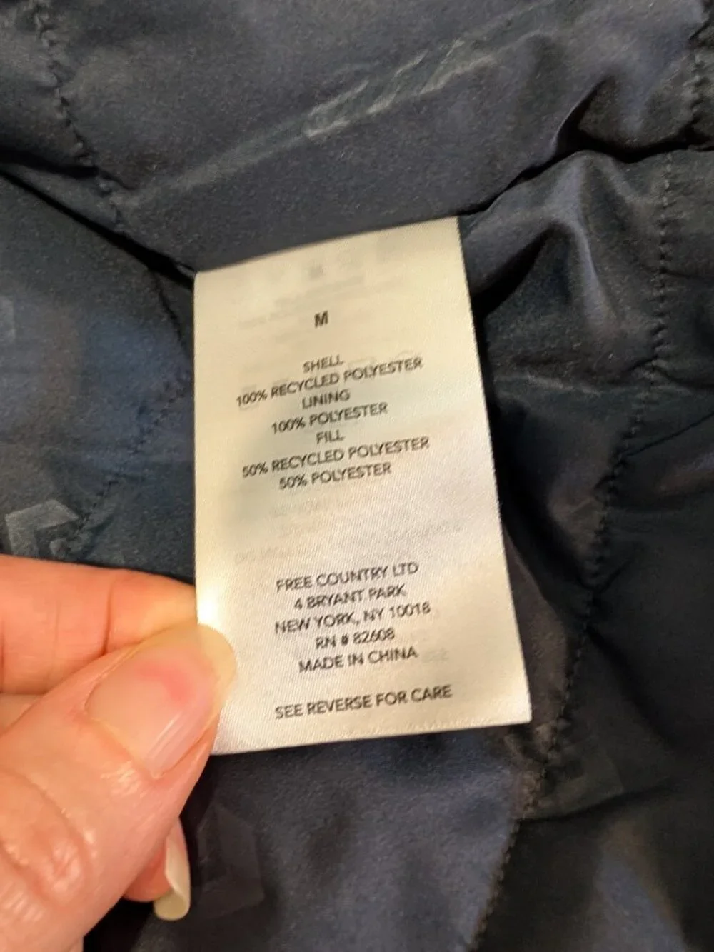 NWT 3 in 1 jacket winter wind and water resistant blue size medium